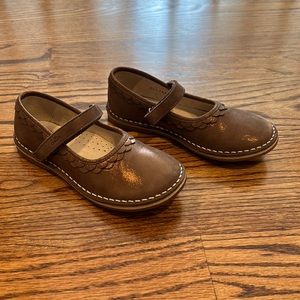 Size 30 (US 12) Aster Metallic Brown Mary Jane Shoes